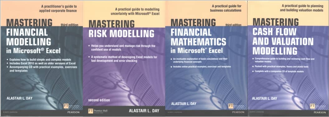 Systematic financial modelling books cover everything from basic Excel techniques to advanced mathematics, risk and cash flow modelling